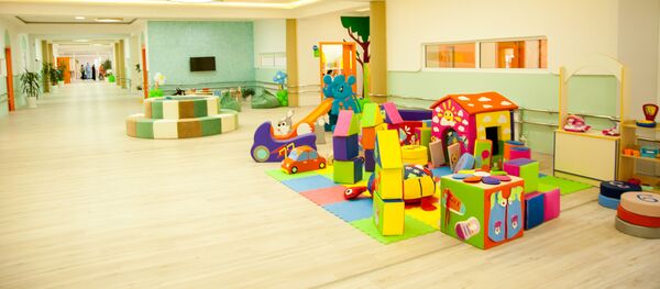 Первое в Узбекистане специализированное дошкольное учреждение с реабилитационным центром   Первое в Узбекистане специализированное дошкольное учреждение с реабилитационным центром   - Sputnik Ўзбекистон