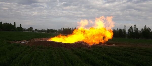 Новое газовое месторождение в Андижане Новое газовое месторождение в Андижане - Sputnik Ўзбекистон