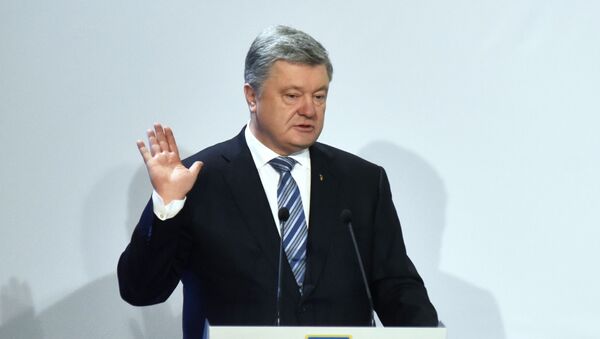 Президент Украины Петр Порошенко - Sputnik Узбекистан