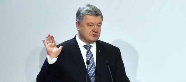 Президент Украины Петр Порошенко Президент Украины Петр Порошенко - Sputnik Ўзбекистон