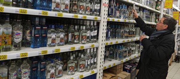 Магазинда алкогол маҳсулотлар - Sputnik Ўзбекистон