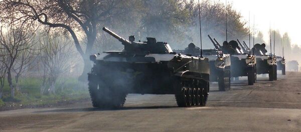 Военная техника на учениях в Узбекистане - Sputnik Узбекистан