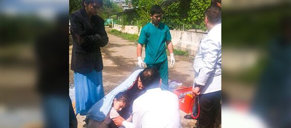 Пенсионер ГУВД спас трех тонувших  - Sputnik Ўзбекистон