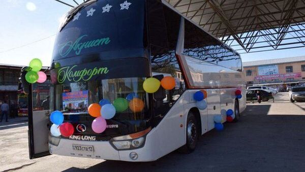 Zapushen noviy mejdunarodniy avtobusniy marshrut Samarkand – Turkistan - Sputnik O‘zbekiston