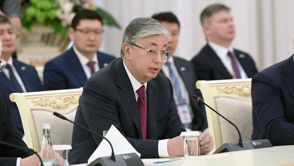Prezident Kazaxstana Kasim-Jormat Tokayev - Sputnik O‘zbekiston