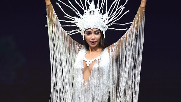 Pobeditelnitsa konkursa krasoti Miss Boliviya — 2018 Djoys Prado - Sputnik O‘zbekiston