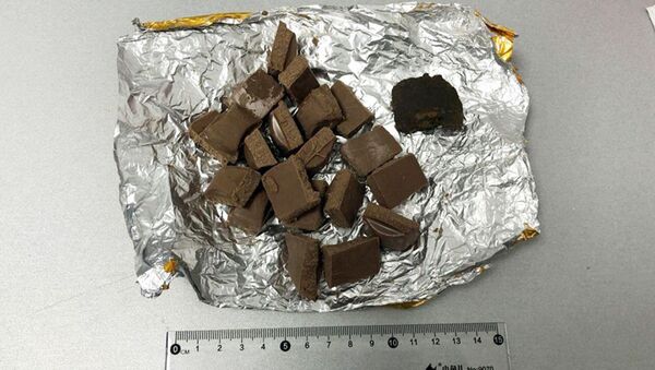 Таможенники обнаружили гашиш в плитке шоколада - Sputnik Узбекистан