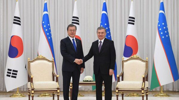 Государственный визит Президента Республики Корея Мун Чжэ Ина в Узбекистан - Sputnik Узбекистан