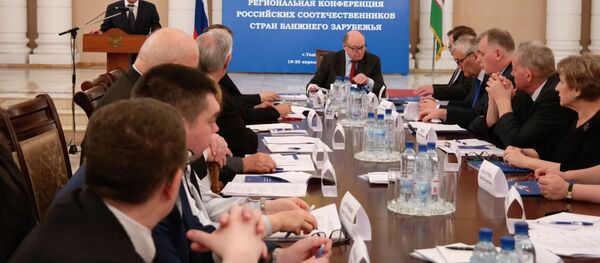 VII региональная конференция организаций Российских соотечественников, г. Ташкент VII региональная конференция организаций Российских соотечественников, г. Ташкент - Sputnik Узбекистан
