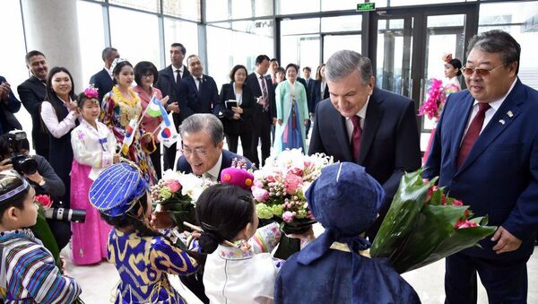 В Ташкенте открыт Дом корейской культуры и искусства - Sputnik Ўзбекистон