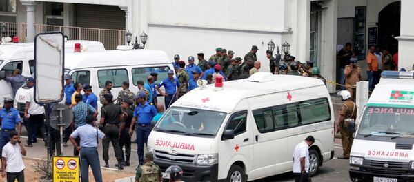 Серия взрывов на Шри-Ланке - Sputnik Ўзбекистон