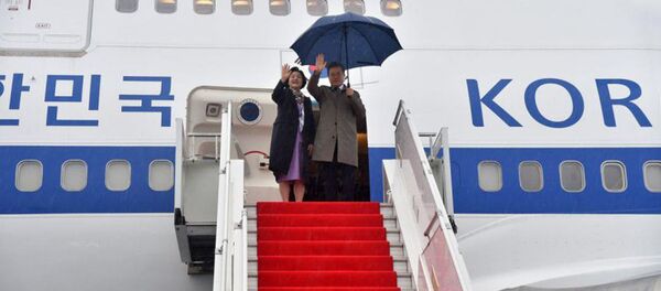 Государственный визит Президента Республики Корея Мун Чжэ Ина в Узбекистан  - Sputnik Узбекистан