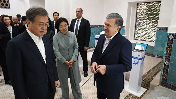 Государственный визит Президента Республики Корея Мун Чжэ Ина в Узбекистан - Sputnik Узбекистан