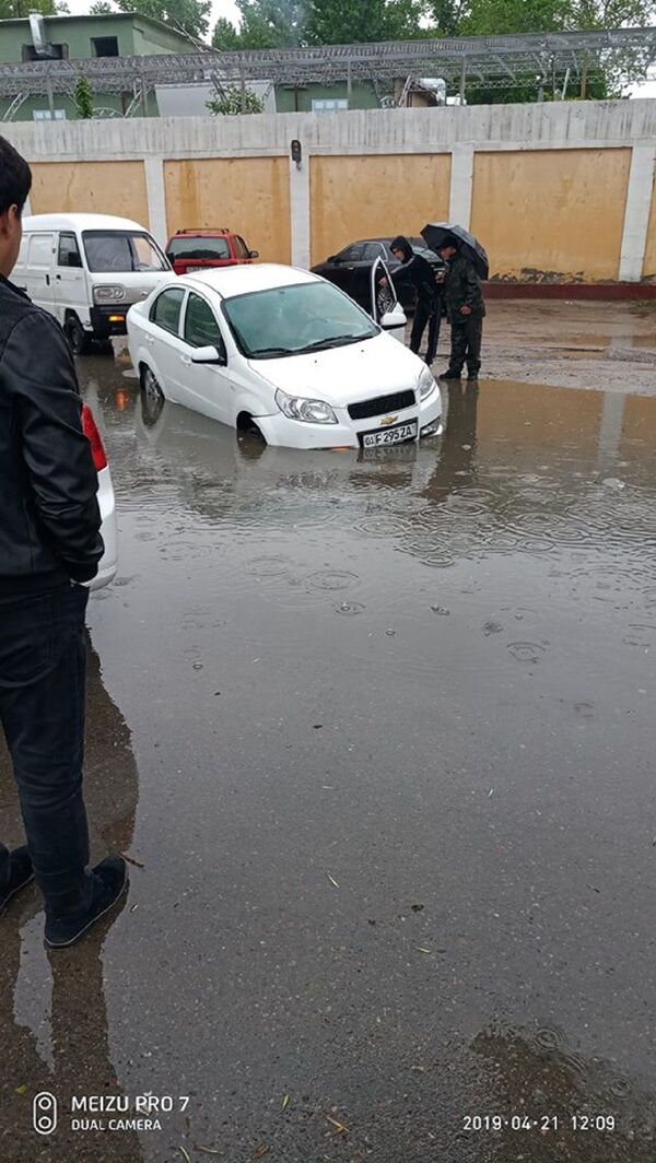 Ураган в Ташкенте: в городе повалены деревья и затоплены улицы Ураган в Ташкенте: в городе повалены деревья и затоплены улицы - Sputnik Узбекистан