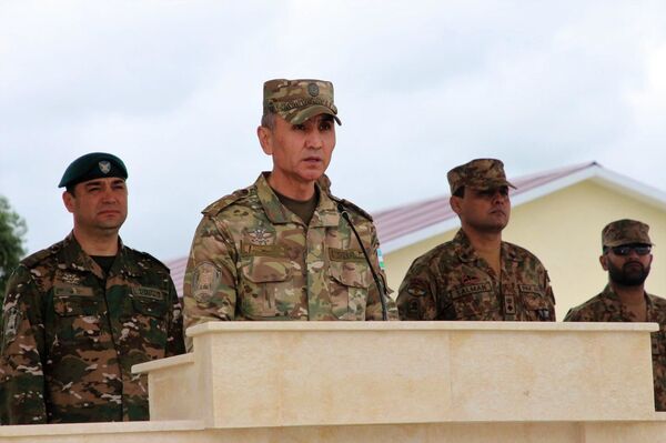 Первые учения военных Узбекистана, Пакистана и Турции стартовали под Джизаком Первые учения военных Узбекистана, Пакистана и Турции стартовали под Джизаком - Sputnik Узбекистан