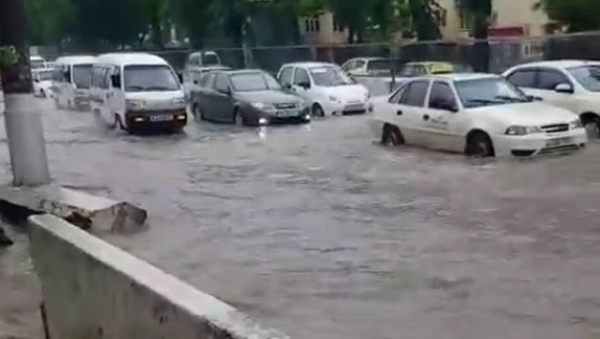 Венеция или уже Атлантида: снова затопленный Ташкент – видео - Sputnik Узбекистан