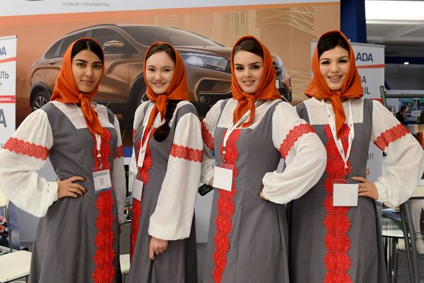 Промышленная выставка Expo-Russia Uzbekistan 2019   - Sputnik Узбекистан