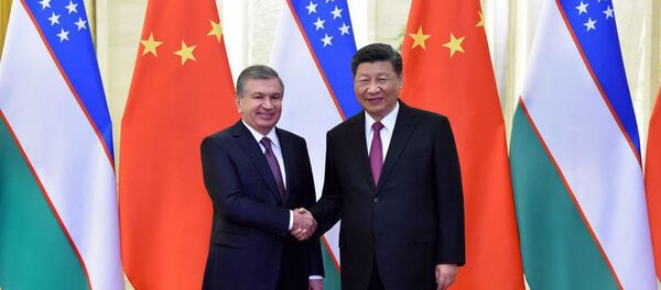 Президент Узбекистана Шавкат Мирзиёев встретился с Председателем КНР Президент Узбекистана Шавкат Мирзиёев встретился с Председателем КНР - Sputnik Ўзбекистон
