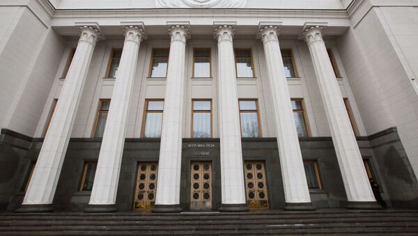 Здание Верховной рады Украины в Киеве - Sputnik Узбекистан