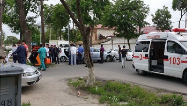 Авария произошла 29 апреля в Ташкенте - Sputnik Узбекистан