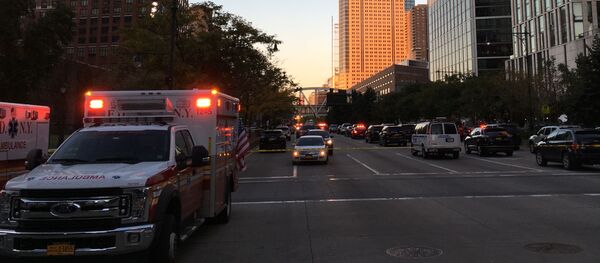 Происшествие в Нью-Йорке Происшествие в Нью-Йорке - Sputnik Ўзбекистон