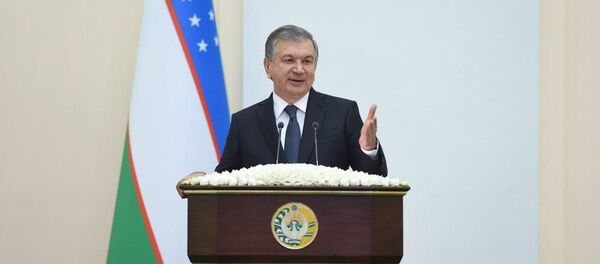 Президент Республики Узбекистан Шавкат Мирзиёев Президент Республики Узбекистан Шавкат Мирзиёев - Sputnik Ўзбекистон