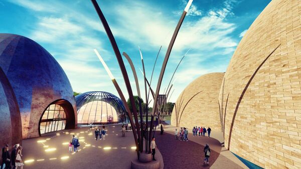 Как это будет: студия дизайна Vertebra показала проект Bukhara City - фото Как это будет: студия дизайна Vertebra показала проект Bukhara City - фото - Sputnik Узбекистан