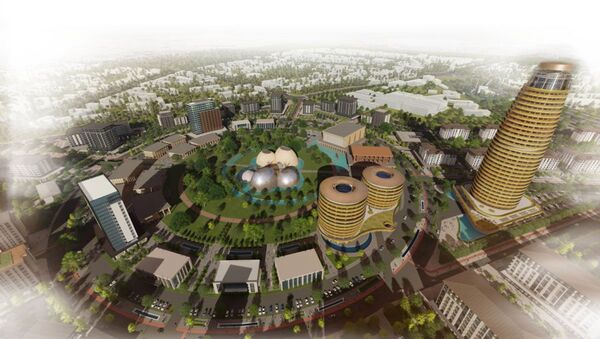 Студия дизайна Vertebra показала проект Bukhara City - Sputnik Узбекистан