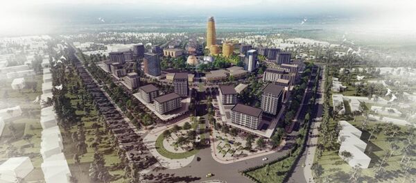 Студия дизайна Vertebra показала проект Bukhara City - Sputnik Узбекистан