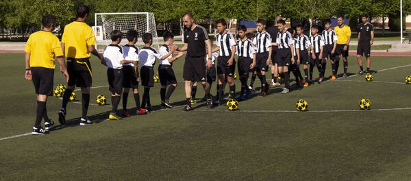 Где зажгутся новые звезды: открытие футбольной академии Ювентус в Ташкенте Где зажгутся новые звезды: открытие футбольной академии Ювентус в Ташкенте - Sputnik Ўзбекистон