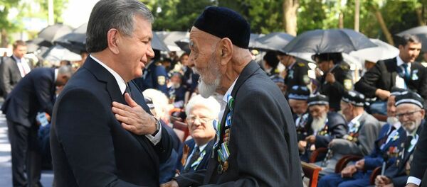 Праздничное мероприятие, посвященное Дню Памяти и Почестей в Ташкентском ботаническом саду Праздничное мероприятие, посвященное Дню Памяти и Почестей в Ташкентском ботаническом саду - Sputnik Узбекистан