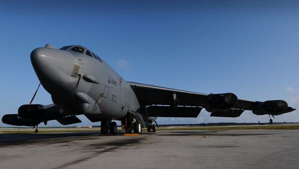 Strategicheskiy bombardirovshik Boeing B-52H Stratofortress - Sputnik O‘zbekiston