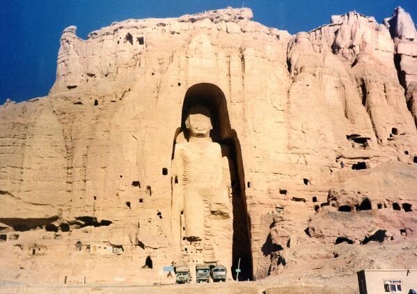 Бамианские статуи Будды, Афганистан,1997 год  - Sputnik Узбекистан