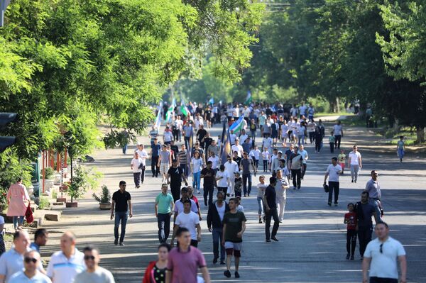 Военнослужащие Узбекистана поддержали акцию за здоровый образ жизни - Sputnik Узбекистан