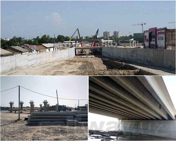 Трехуровневая транспортная развязка в Ташкенте будет сдана к концу года - Sputnik Узбекистан