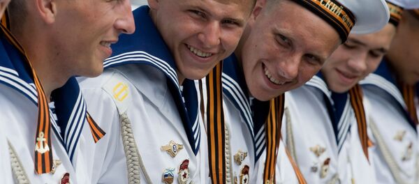 Моряки ракетного крейсера Москва - Sputnik Узбекистан