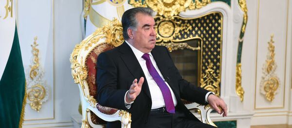 Президент Таджикистана Эмомали Рахмон - Sputnik Ўзбекистон