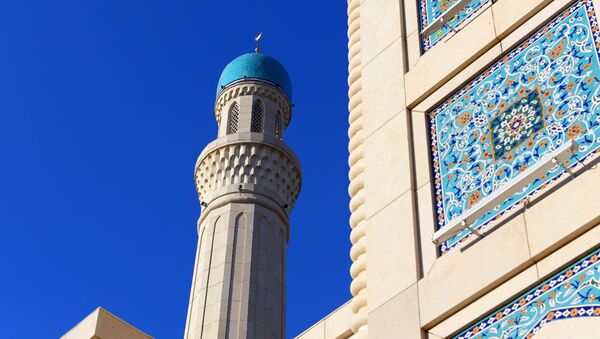 Минарет мечети Шейха Мухаммада Садыка Мухаммада Юсуфа - Sputnik Узбекистан