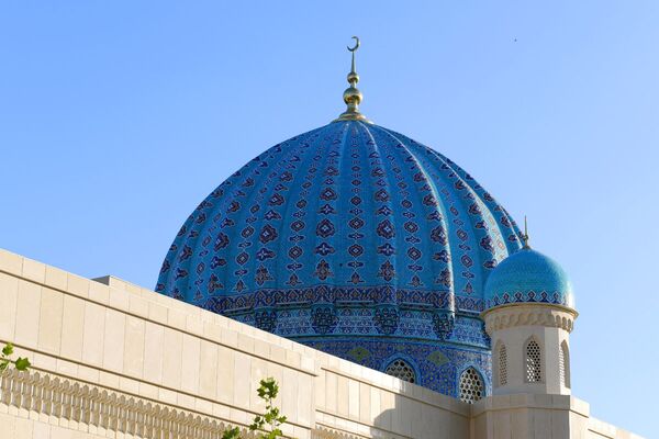 Один из куполов мечети Шейха Мухаммада Садыка Мухаммада Юсуфа - Sputnik Узбекистан