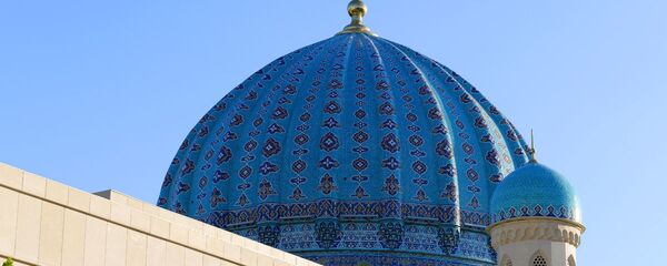 Один из куполов мечети Шейха Мухаммада Садыка Мухаммада Юсуфа Один из куполов мечети Шейха Мухаммада Садыка Мухаммада Юсуфа - Sputnik Ўзбекистон