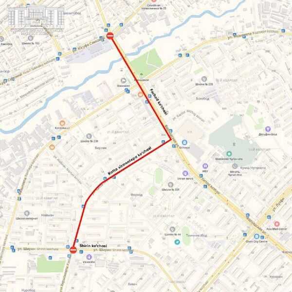 В Ташкенте 18 мая перекроют несколько улиц - Sputnik Узбекистан