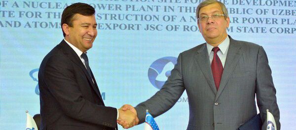 Агенство Узатом и госкорпорация Росатом подписали контракт в рамках проекта АЭС - Sputnik Узбекистан