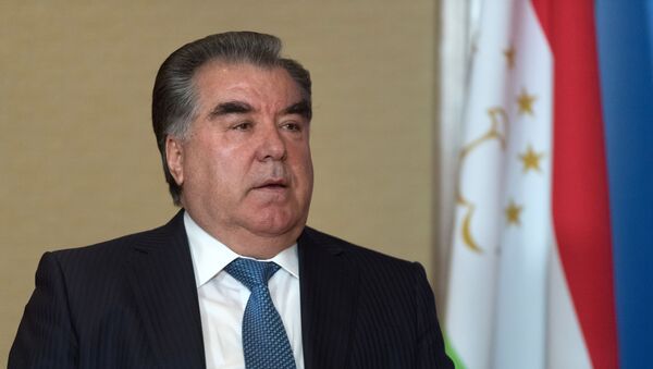 Prezident Tadjikistana Emomali Raxmon - Sputnik Oʻzbekiston