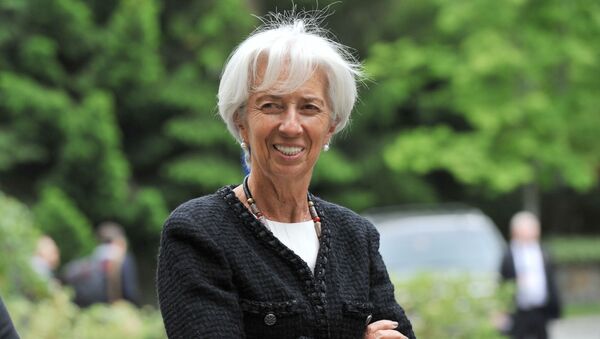 Директор–распорядитель Международного Валютного Фонда (МВФ) Кристин Лагард  - Sputnik Ўзбекистон