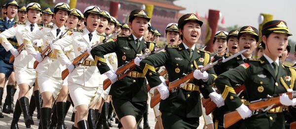 Торжественная встреча президента Греции Прокопис Павлопулос в Пекине, Китай Торжественная встреча президента Греции Прокопис Павлопулос в Пекине, Китай - Sputnik Ўзбекистон