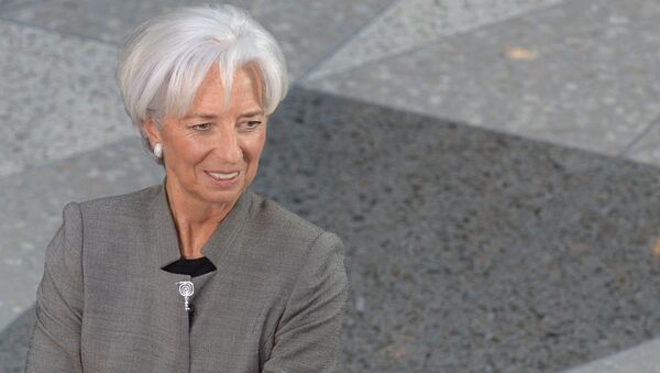 Директор-распорядитель Международного валютного фонда (МВФ) Кристин Лагард - Sputnik Узбекистан