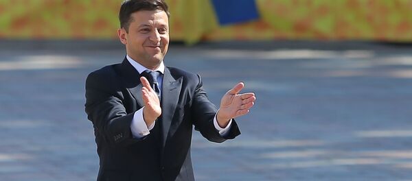 Избранный президента Украины Владимир Зеленский Избранный президента Украины Владимир Зеленский - Sputnik Ўзбекистон