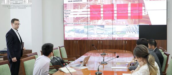 Администрация города Ташкента провела встречу с директором Kaukointernational Finland Маркусом Тукканеном - Sputnik Узбекистан