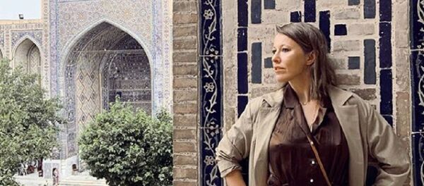 Ксения Собчак в Узбекистане Ксения Собчак в Узбекистане - Sputnik Ўзбекистон