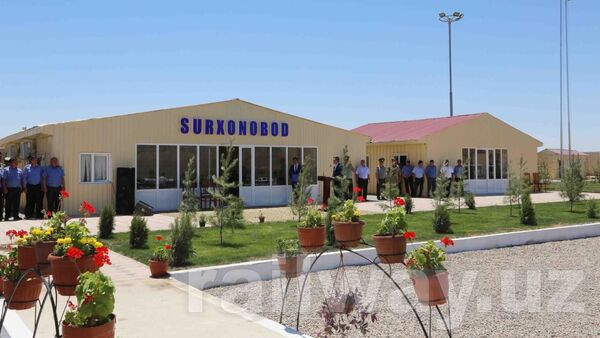 Новые ворота: в Узбекистане открылась железнодорожная станция - Sputnik Узбекистан